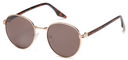 Classic Metallic Round Sunglasses 711059