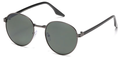 Classic Metallic Round Sunglasses 711059