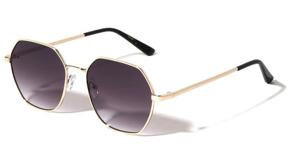 Metallic Butterfly Frame Sunglasses m10967