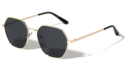 Metallic Butterfly Frame Sunglasses m10967