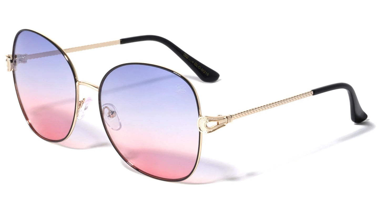 GLO Metallic Butterfly Sunglasses glo-m216