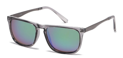 Classic Metallic Square Sunglasses 713095