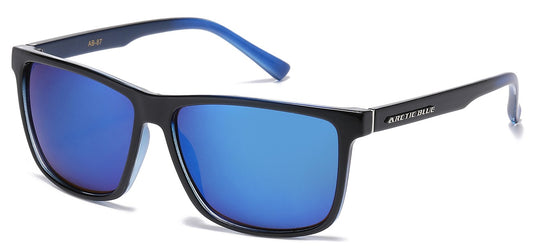 Arctic Blue Square Frame Sunglasses ab-87