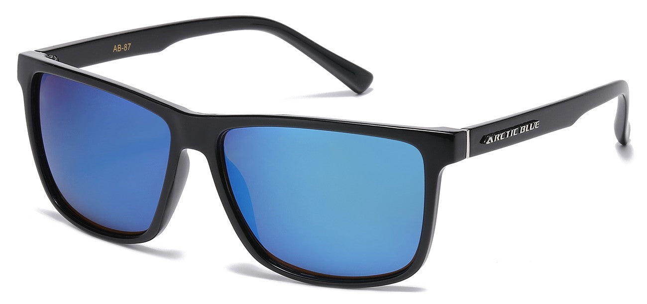 Arctic Blue Square Frame Sunglasses ab-87