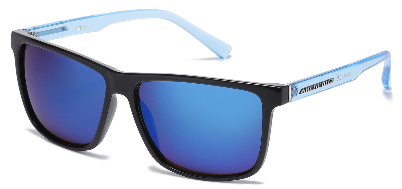 Arctic Blue Square Frame Sunglasses ab-87