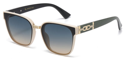 Rhinestone Square Frame Sunglasses rs2093