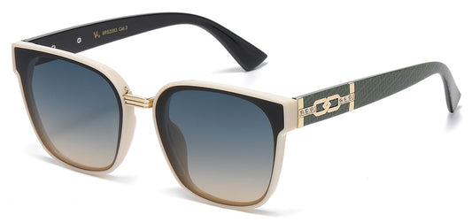 Rhinestone Square Frame Sunglasses rs2093