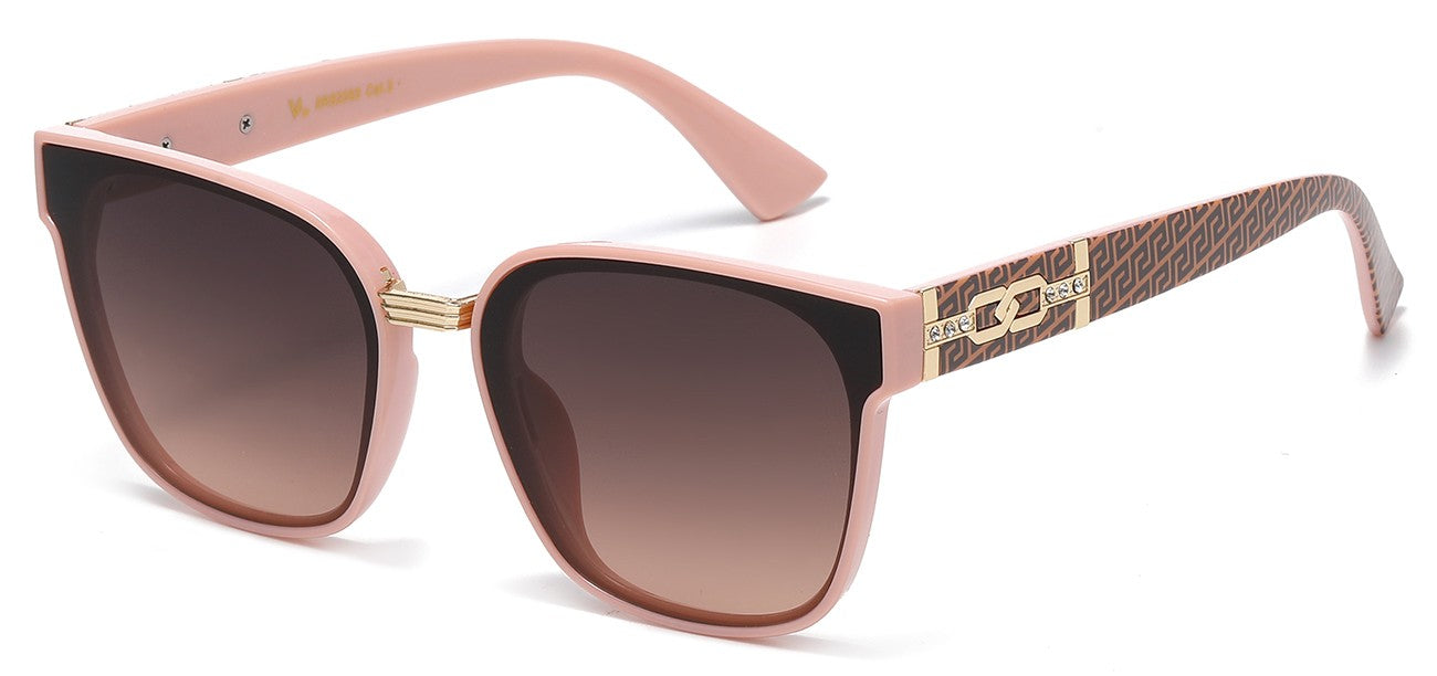 Rhinestone Square Frame Sunglasses rs2093