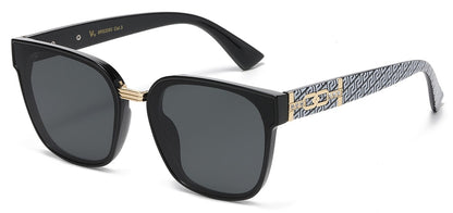 Rhinestone Square Frame Sunglasses rs2093