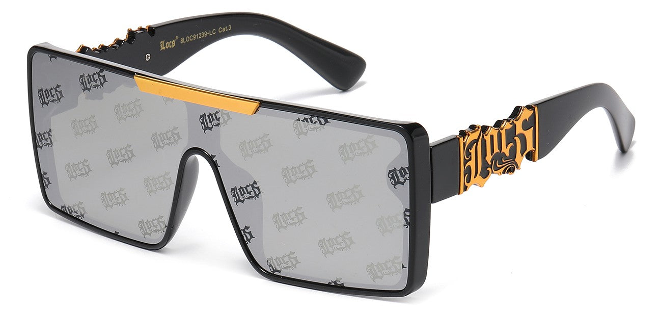Locs Square Panel Lens Shades loc91239-lc