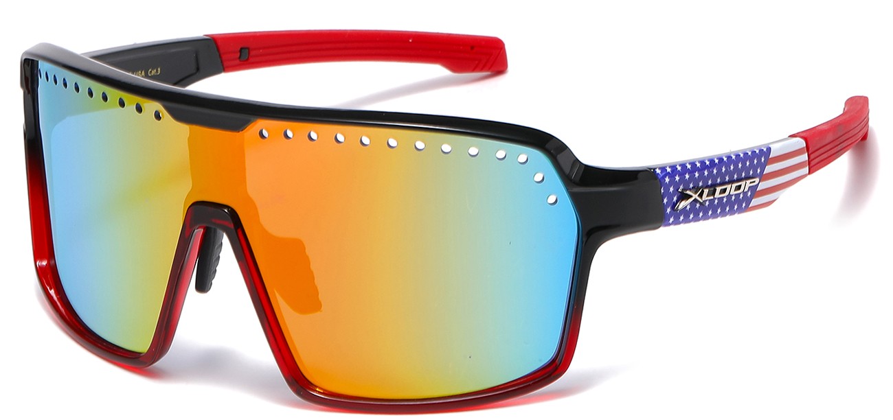 Xloop Sports Shield Sunglasses x3682-usa