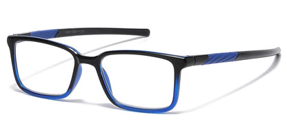 Readers Two-Tone Square Frame r492-asst
