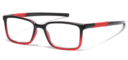 Readers Two-Tone Square Frame r492-asst