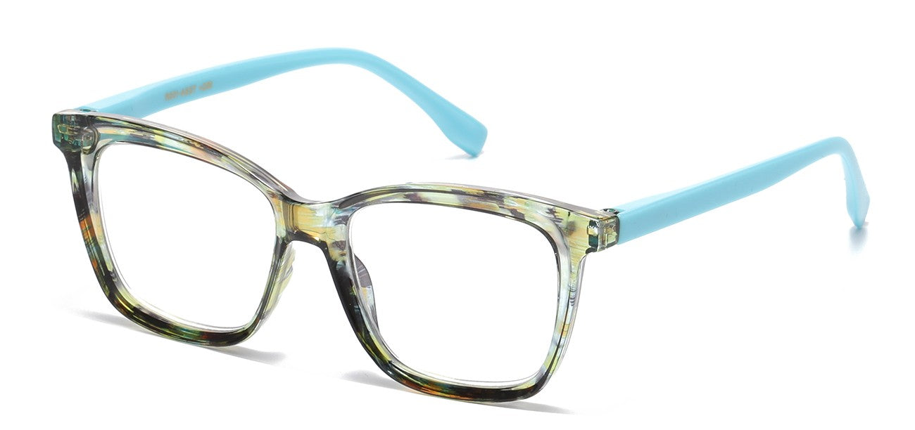 Readers Tortoise Square Frame r501-asst