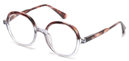 Readers Two-Tone Round Frame r502-asst