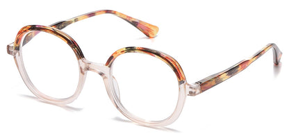 Readers Two-Tone Round Frame r502-asst