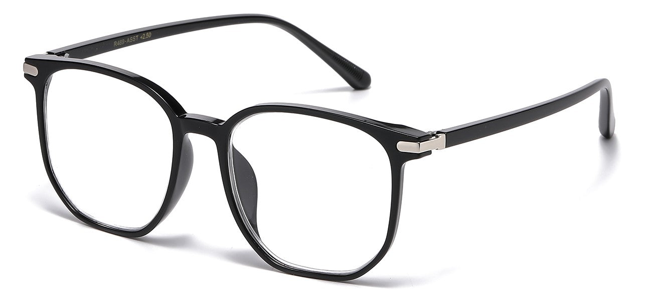 Readers Classy Square Frame r489-asst