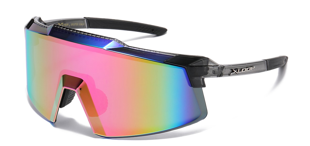 Xloop Semi-Rimless Shield Sunglasses x3700