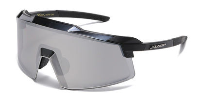 Xloop Semi-Rimless Shield Sunglasses x3700