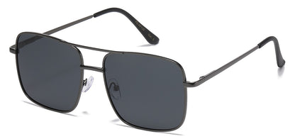 Polarized Square Metallic Aviator pz-af125