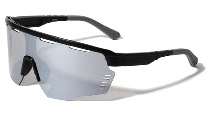 Semi Rimless Cutout Shield Lens bp0292-cm
