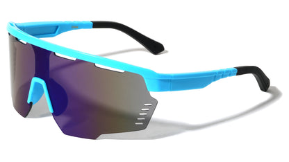 Semi Rimless Cutout Shield Lens bp0292-cm