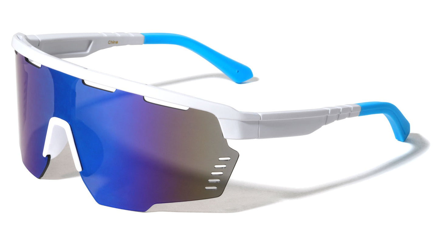 Semi Rimless Cutout Shield Lens bp0292-cm