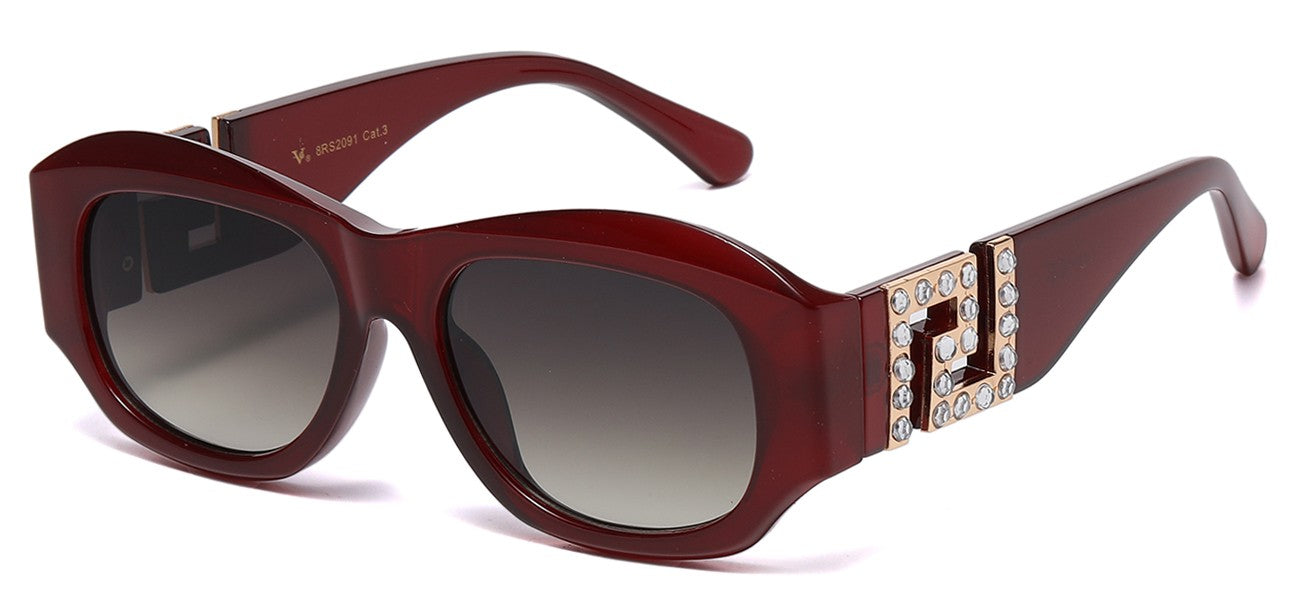 Rhinestone Gem Adorned Frame rs2091