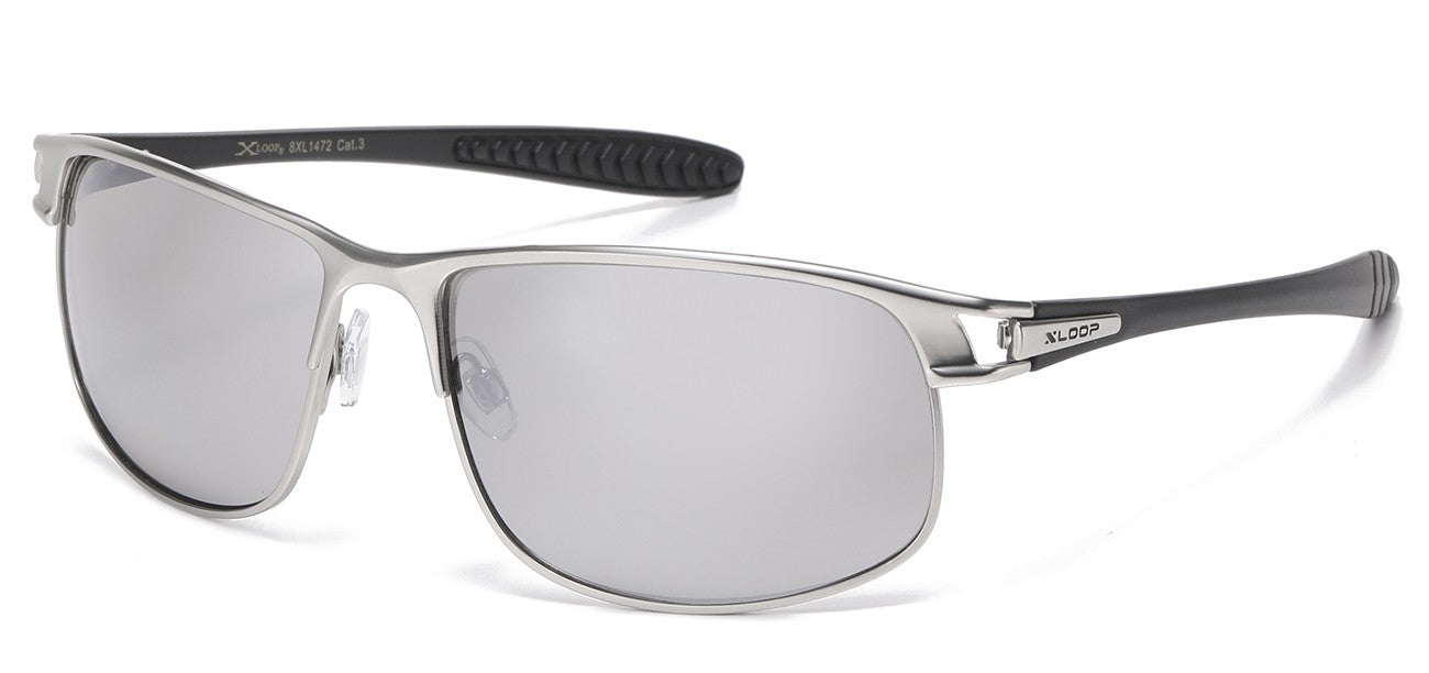 Xloop Metallic Square Frame Shades xl1472