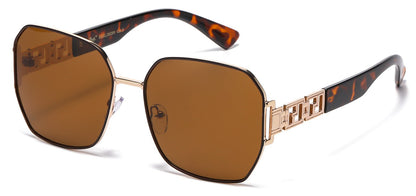 Giselle Metallic Square Sunglasses gsl28289