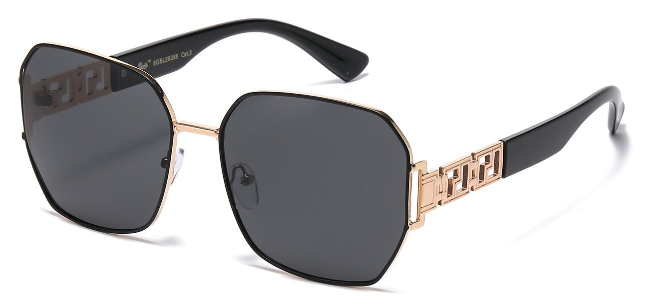 Giselle Metallic Square Sunglasses gsl28289