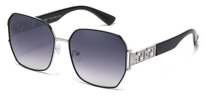 Giselle Metallic Square Sunglasses gsl28289