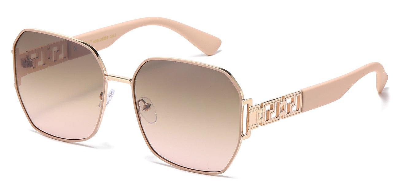 Giselle Metallic Square Sunglasses gsl28289