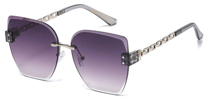 Giselle Metallic Square Sunglasses gsl28299