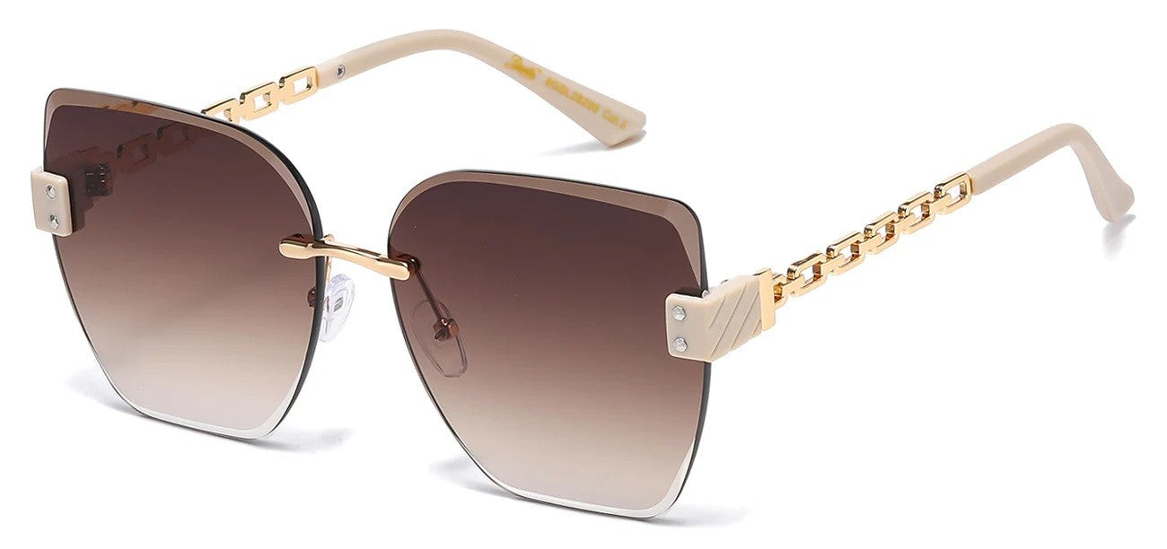 Giselle Metallic Square Sunglasses gsl28299