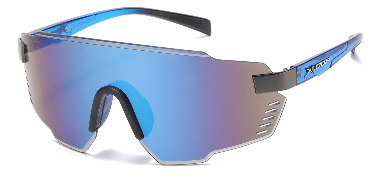 Xloop Metallic Shield Sunglasses xl1477