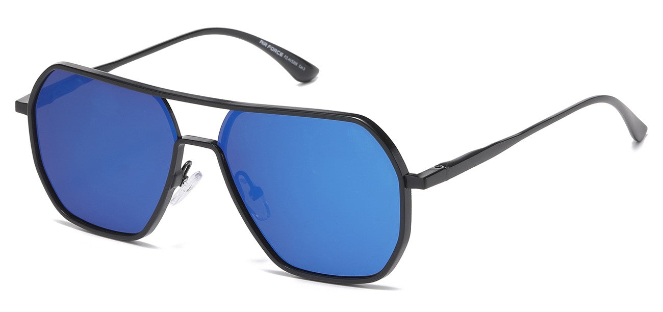 Polarized Square Metallic Aviator pz-av5206