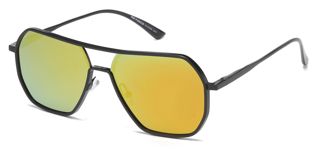 Polarized Square Metallic Aviator pz-av5206