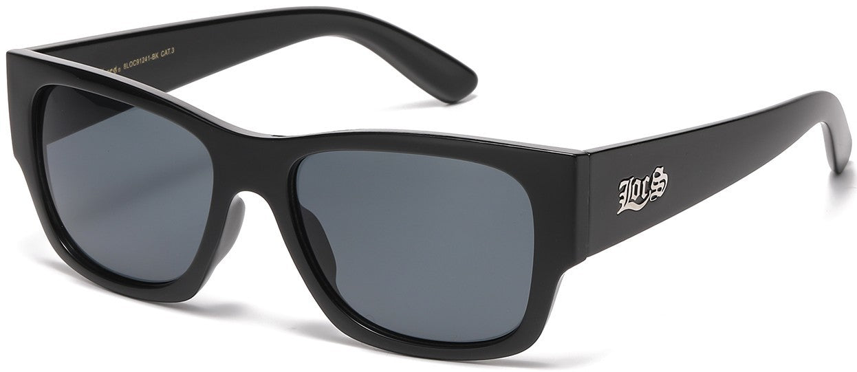 Locs Urban Black Sunglasses loc91241-bk