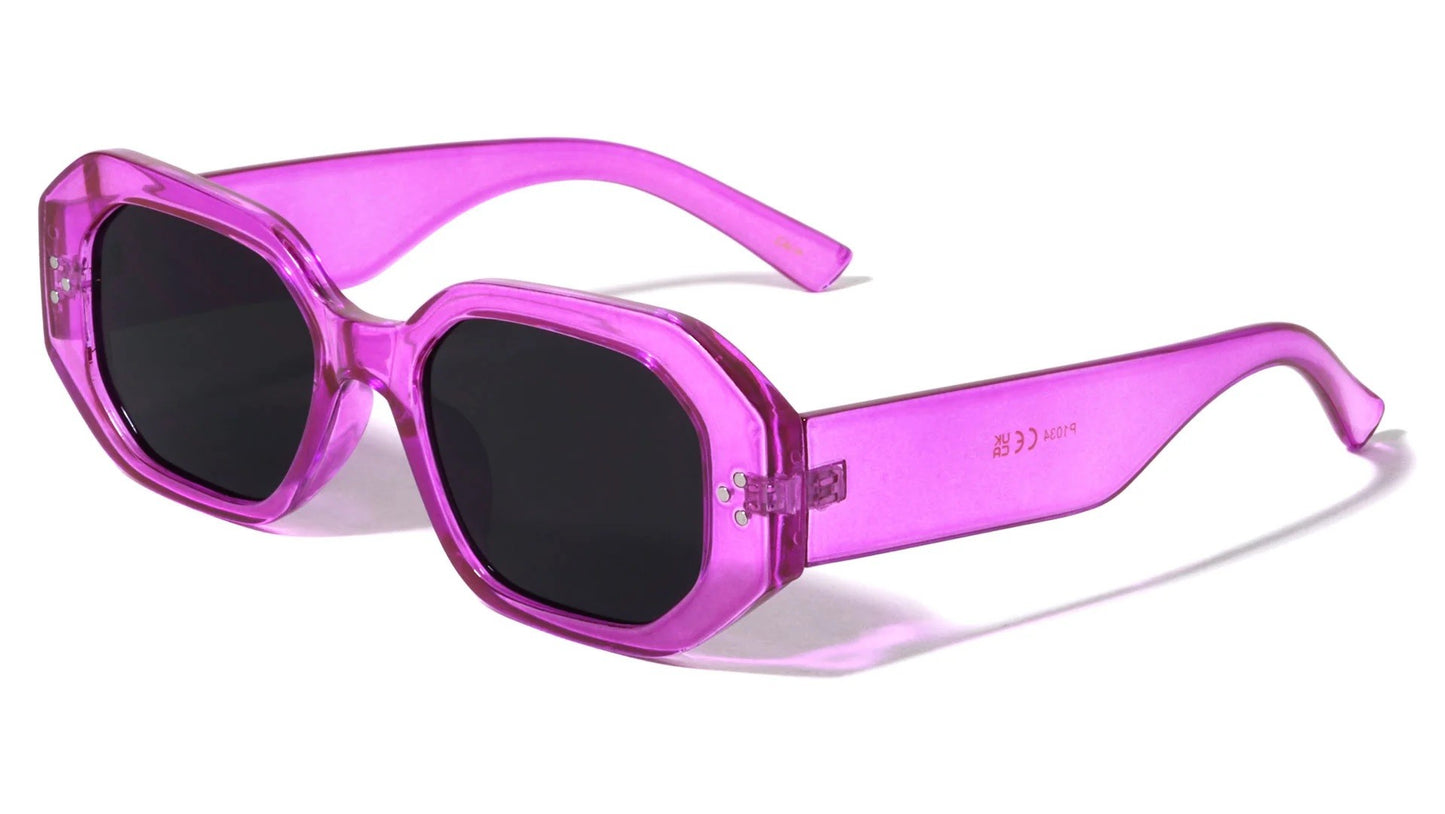 Crystal Color Temple Fashion Sunglasses p1034