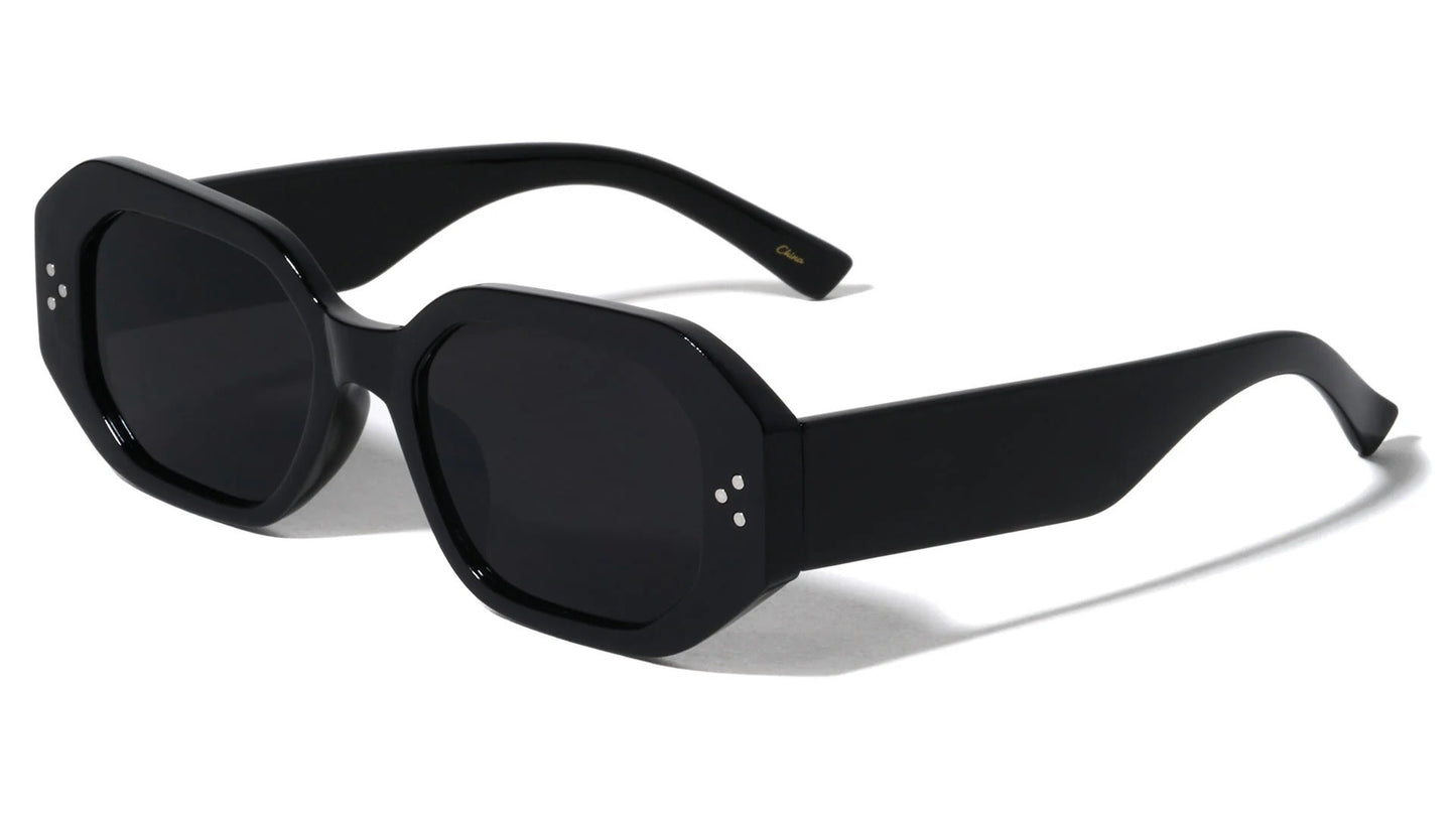 Crystal Color Temple Fashion Sunglasses p1034