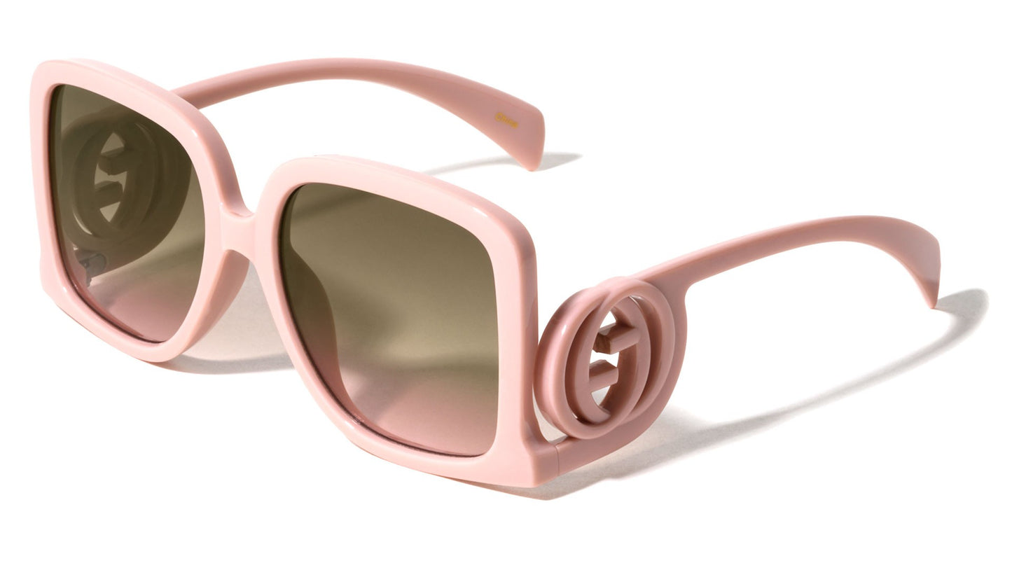 Oversized Butterfly Frame Sunglasses p1031