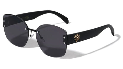 Lion Rimless Butterfly Sunglasses lh-m7841