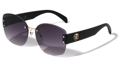 Lion Rimless Butterfly Sunglasses lh-m7841