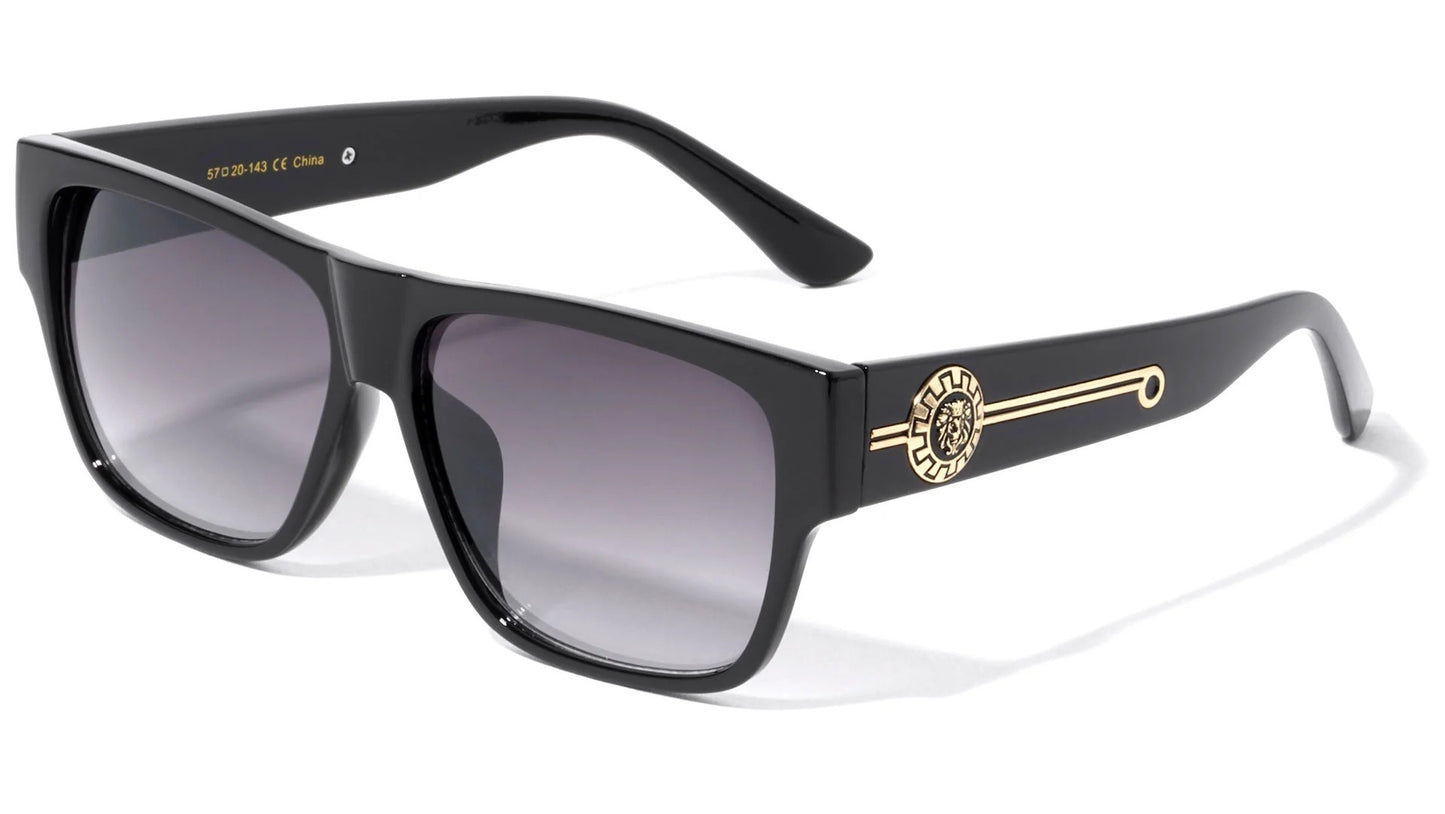 Lion Flat Top Classic Sunglasses lh-p4035