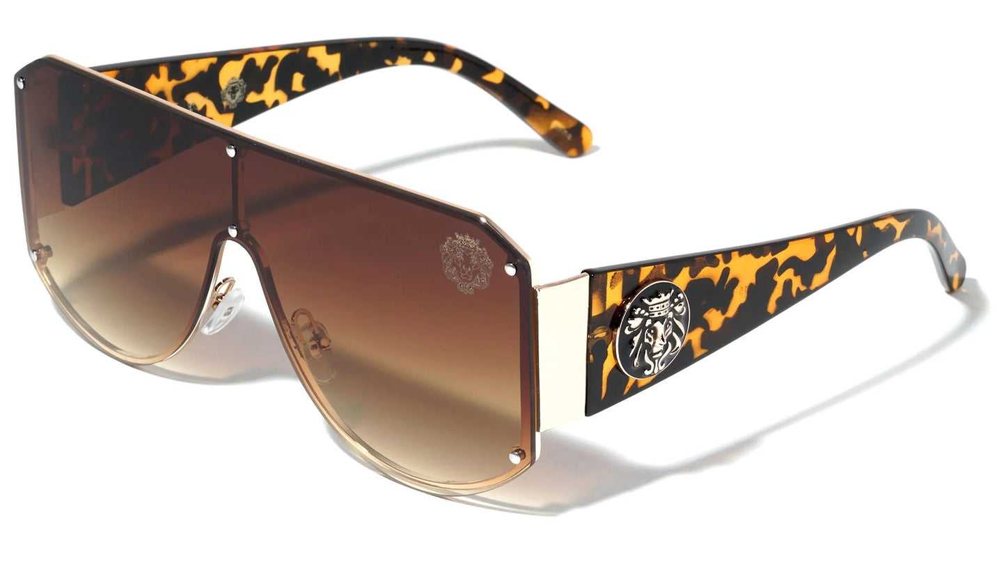 Lion One Piece Shield Sunglasses lh-m7815