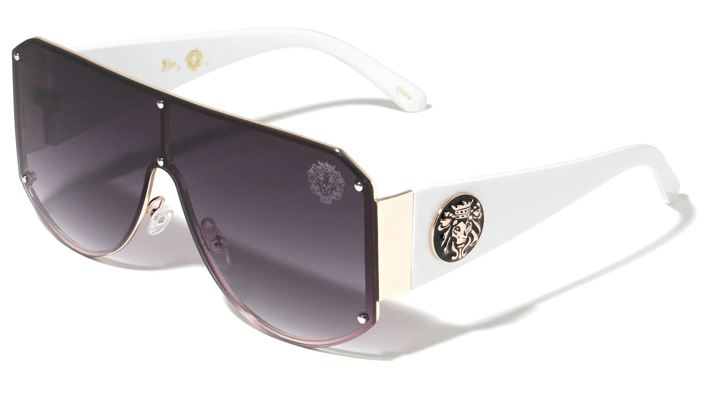 Lion One Piece Shield Sunglasses lh-m7815