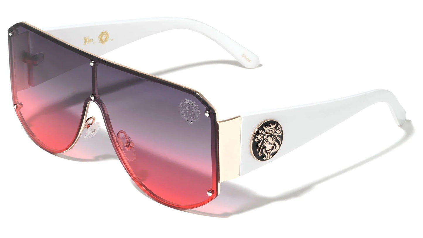 Lion One Piece Shield Sunglasses lh-m7815