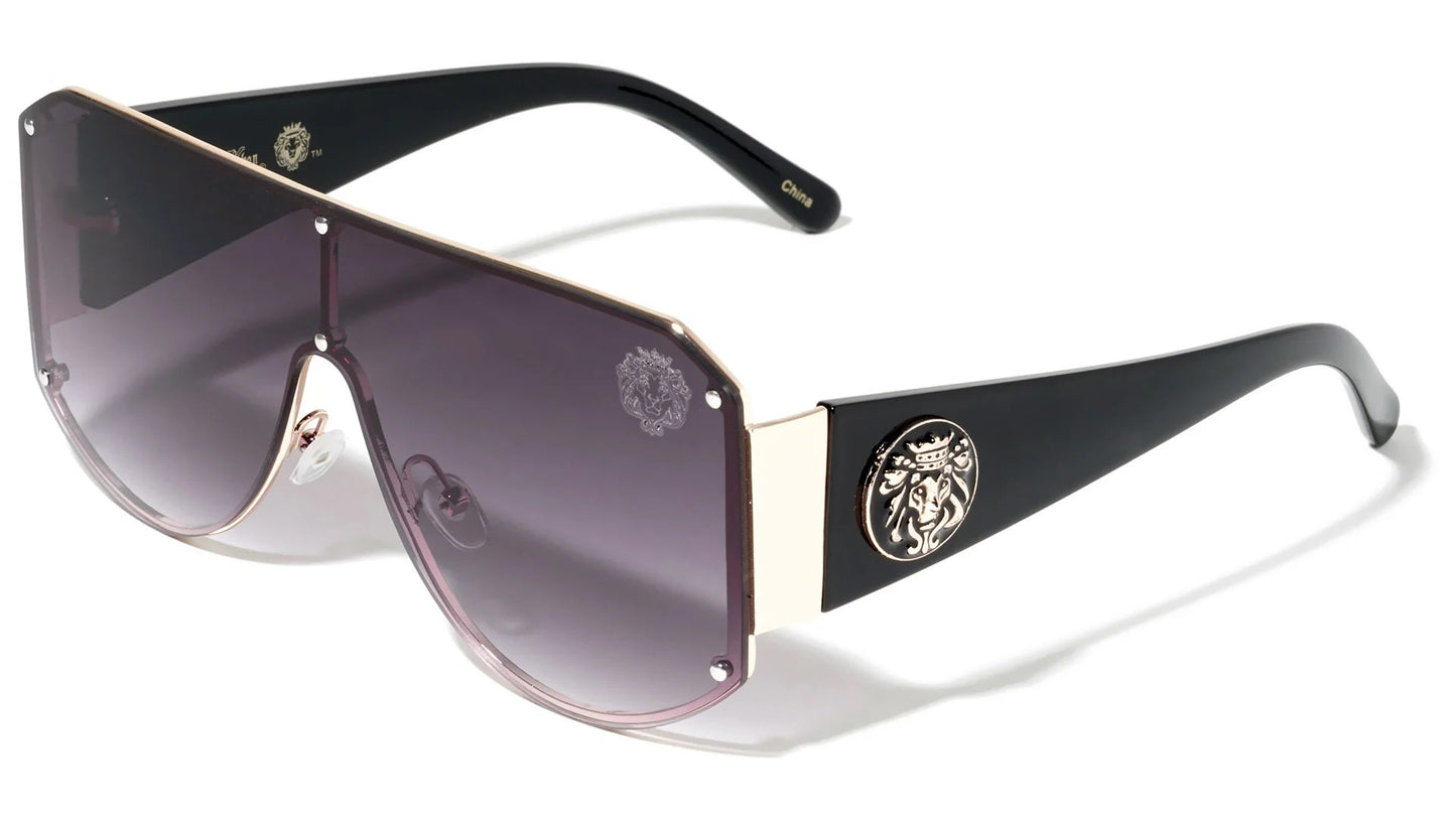 Lion One Piece Shield Sunglasses lh-m7815