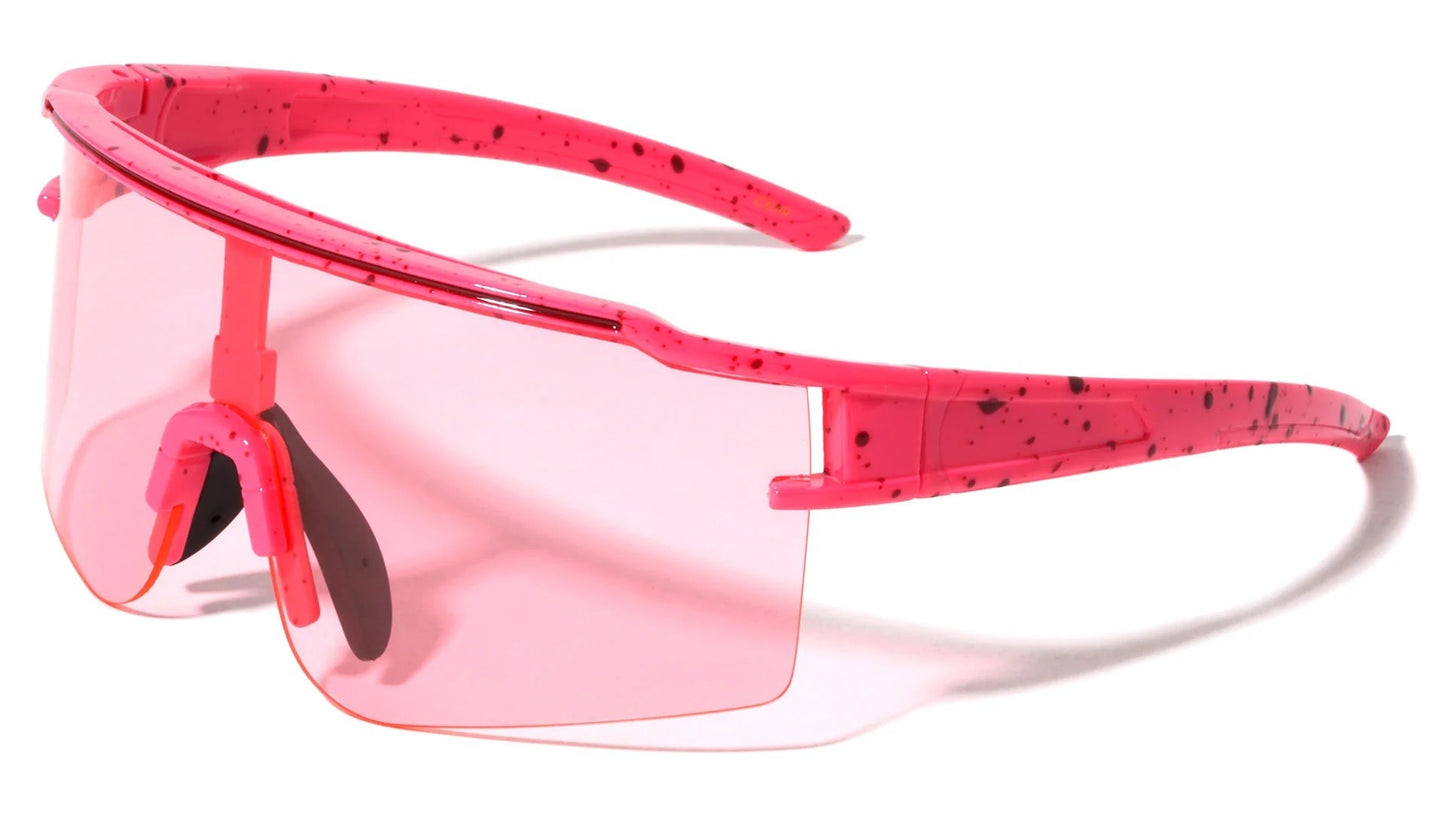 Semi Rimless Shield Sunglasses bp0242-cm